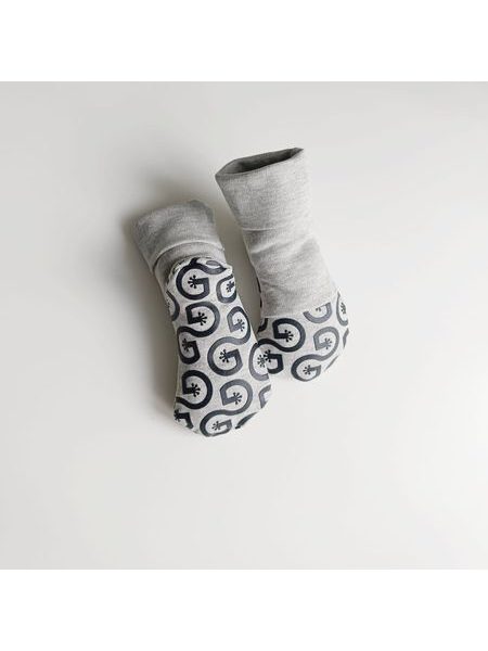 Protiskluzové ponožky GECKOECO Black