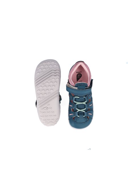 BOBUX SUMMIT Tidal Teal-Pink Diamond Multi | Dětské barefoot sandály  3