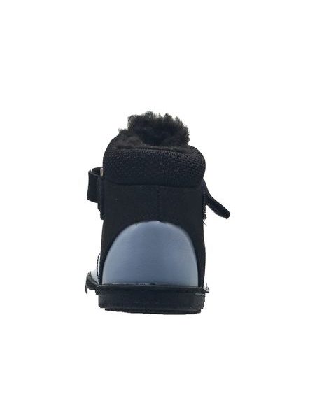 Dětské Barefoot Zimní boty PEGRES BF40 0.1 modré