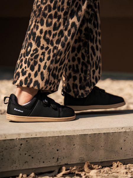 Adidași barefoot pentru copii Be Lenka Bounty Junior negri