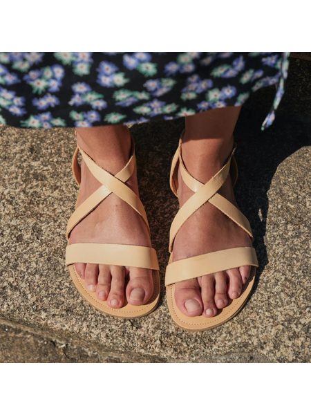 SHAPEN SANDÁLY CALLA Natural | Dámské barefoot sandály