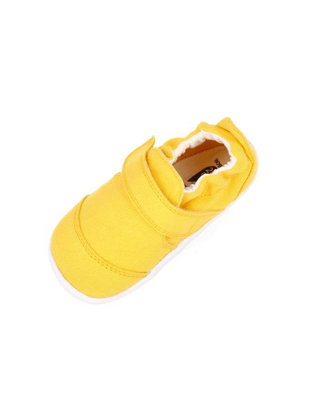 BOBUX XPLORER GO ORGANIC Yellow | Dětské barefoot tenisky