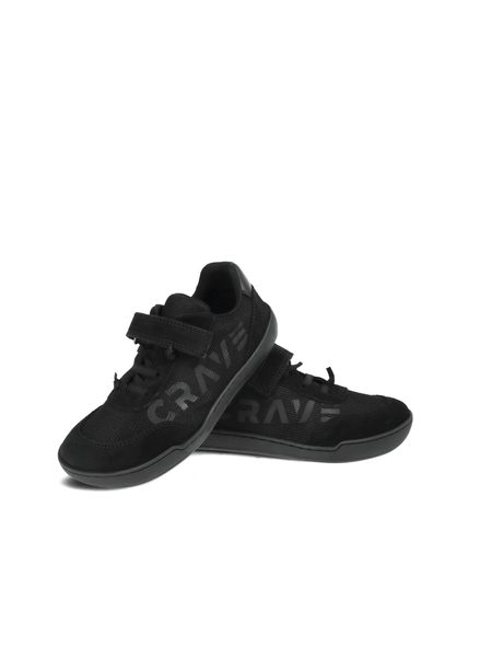CRAVE CUPERTINO JUNIOR Black | Dětské barefoot tenisky