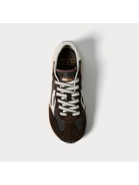 Barfotasneakers LEJAN Melrose mörkbruna