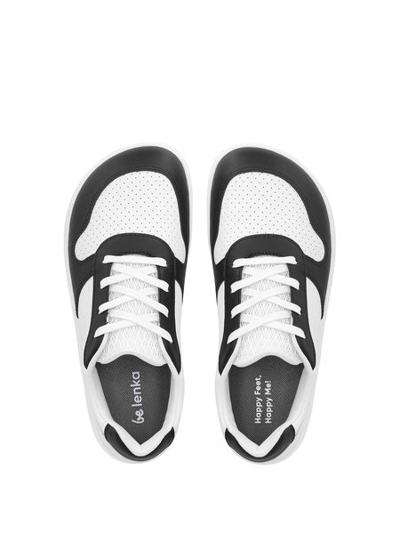 Ténis barefoot de criança Be Lenka Scoot Junior branco e preto