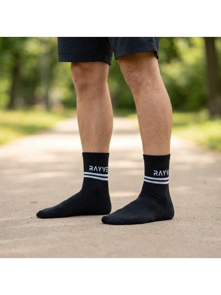 RAYVE BAREFOOT BAVLNĚNÉ PONOŽKY Černé
