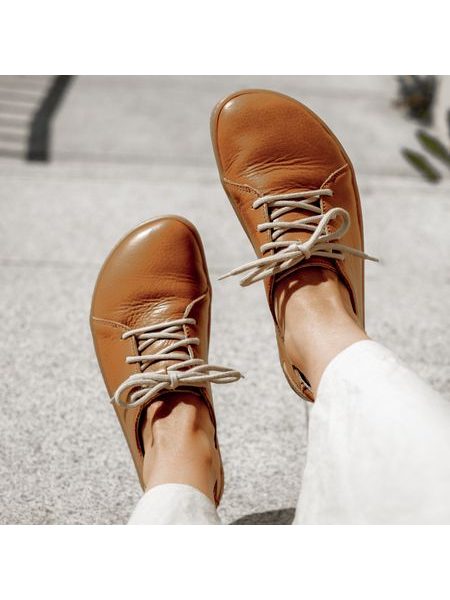 AYLLA BAREFOOT INCA DÁMSKÉ Sand | Dámské barefoot polobotky