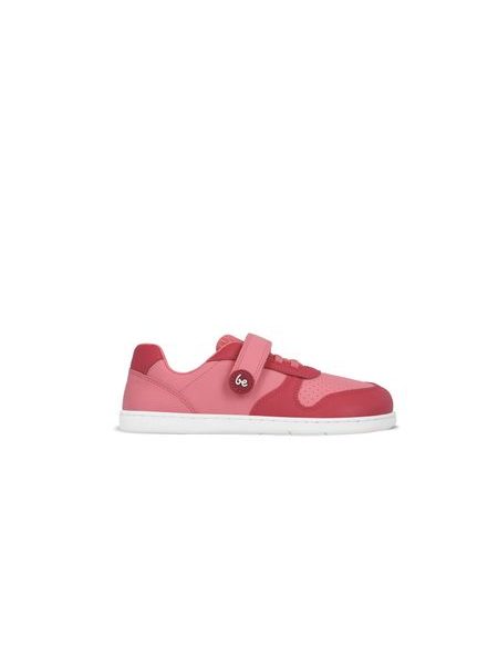 Baskets barefoot enfant Be Lenka Scoot Kids rose clair et rose foncé