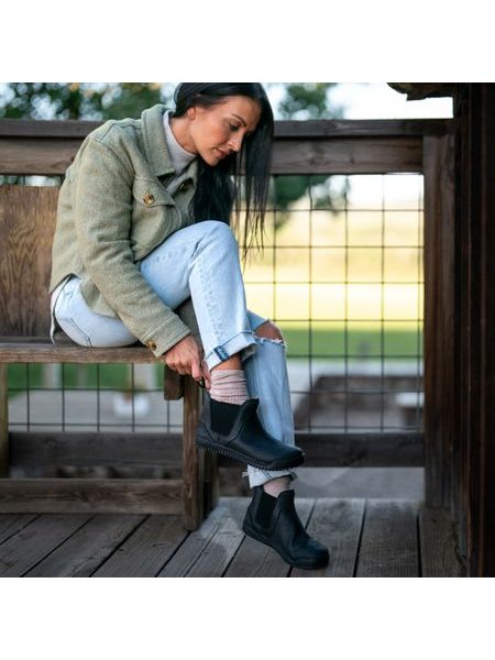 XERO SHOES RIDGEWAY CHELSEA Black | Chelsea barefoot boty