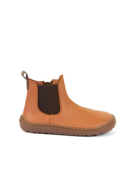 FRODDO KOTNÍKOVÉ CHELYS II Cognac | Barefoot chelsea boty