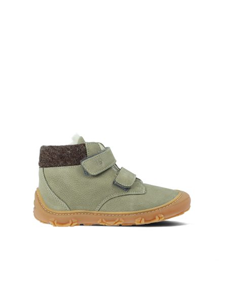 RICOSTA NICO Eucalyptus | Dětské zimní zateplené barefoot boty