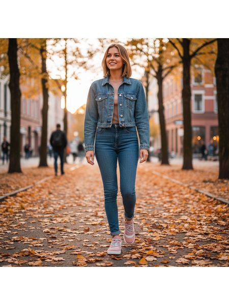 Dámské Barefoot Tenisky GROUNDIES® Nova Special Růžovo Bílé