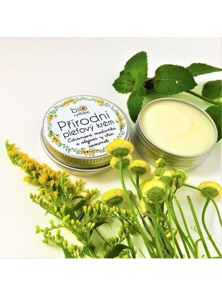 BIORYTHME OSVĚŽUJÍCÍ KRÉM na mastnou pleť - Citronová meduňka, bio chia olej 30 ml