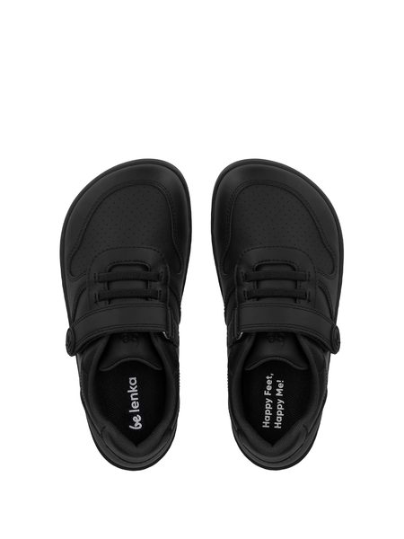 Baskets barefoot enfant Be Lenka Scoot Kids noires