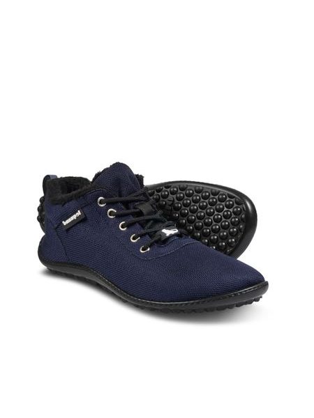 LEGUANO GALAXO Blue | Zateplené barefoot boty
