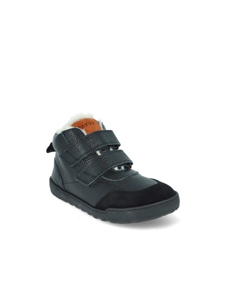 RAYVE TALINN 3.0 Black | Dětské barefoot zimní zateplené boty