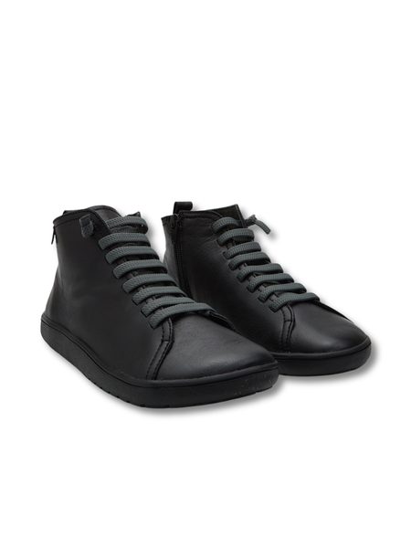 BAŤA ŠNĚROVACÍ KOTNÍKOVÁ OBUV Černá | Dámské barefoot kotníkové boty