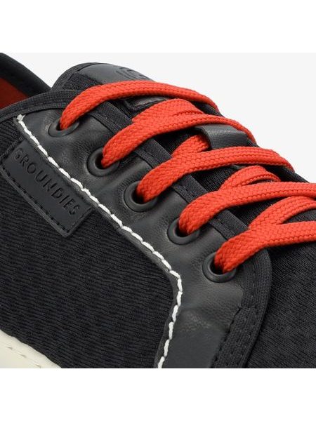 GROUNDIES FLEX Black Red | Barefoot tenisky