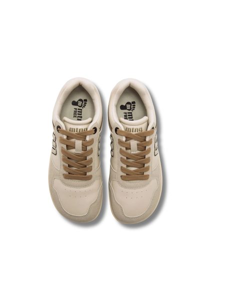 MUSTANG FREE ARIA - PLITY Ecru | Dámské barefoot tenisky