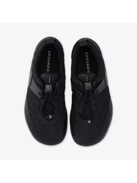 Barefoot Outdoorové Boty GROUNDIES® Chamonix TR Low Černé