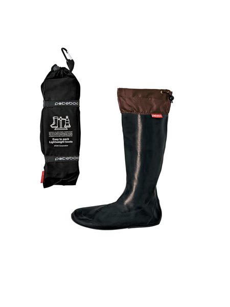 POKEBOO Black/Brown | Barefoot holínky