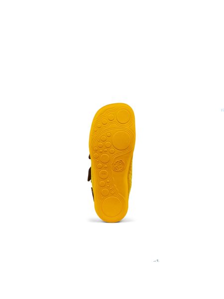 AFFENZAHN SNEAKER KNIT HAPPY TIGER Yellow | Dětské barefoot tenisky