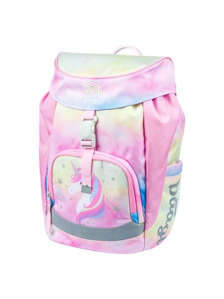 BAAGL Školní batoh Airy Rainbow Unicorn