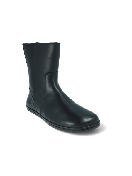 Dámské Barefoot Zateplené polokozačky ANGLES DAFNE 2.0 černé