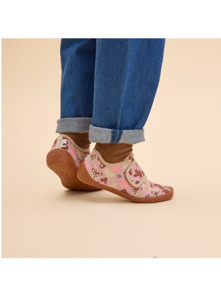 AFFENZAHN SLIPPER COTTON MOVE DEER Pink  3