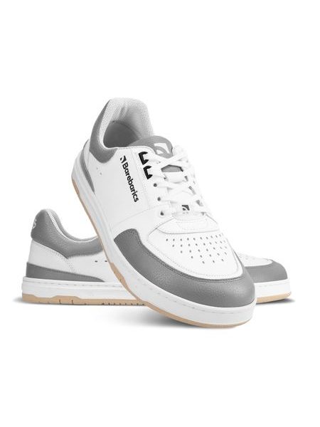 Barfodssneakers BAREBARICS WAVE hvid/grå