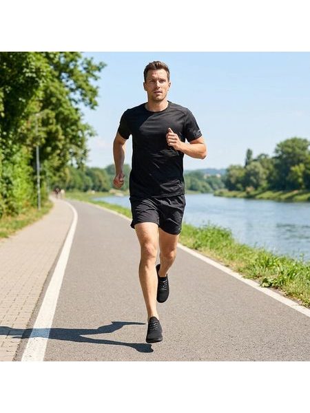GROUNDIES® Active Knit Černé | Barefoot sportovní tenisky