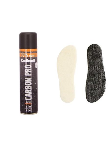 SPAR-SET Imprägnierung COLLONIL CARBON PRO + Winter-PREMIUM-EINLEGESOHLEN aus Wolle