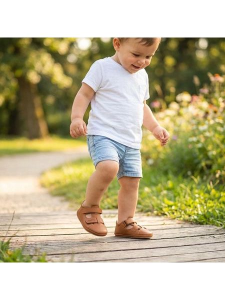 FRODDO PREWALKERS SANDAL Cognac | Dětské barefoot sandály