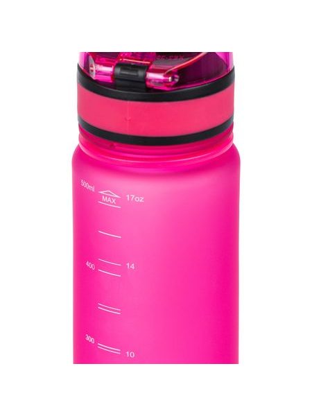 BAAGL Tritanová láhev na pití Logo - růžová, 500 ml