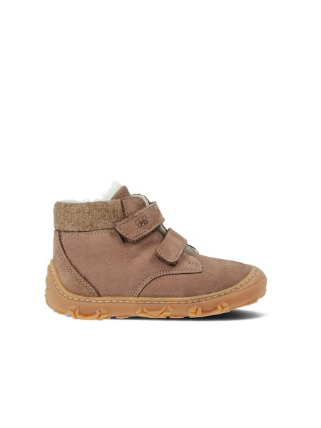 RICOSTA NICO Choco | Dětské zimní zateplené barefoot boty