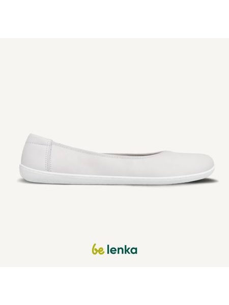 Balerini barefoot pentru femei Be Lenka Sophie - All Chalk White