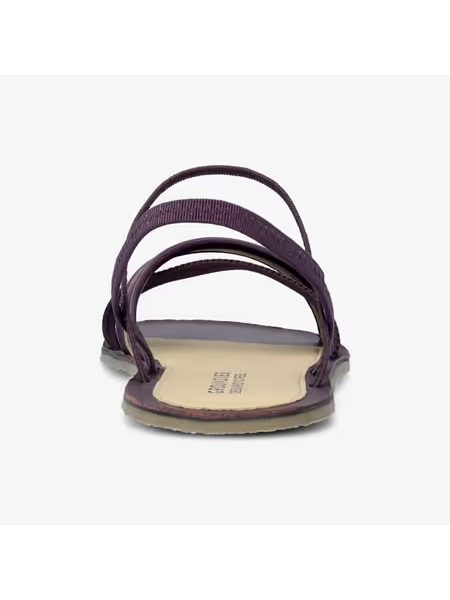 Dámské Barefoot Sandály GROUNDIES® Corfu Tmavě Švestkové