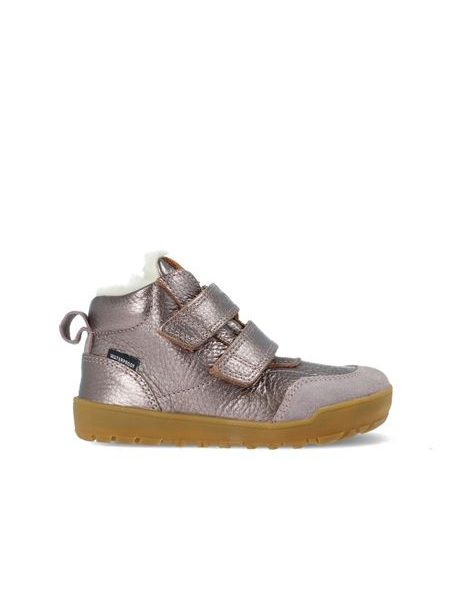 Detské barefoot zimné zateplené topánky RAYVE TALINN 3.0 ružovo-zlaté
