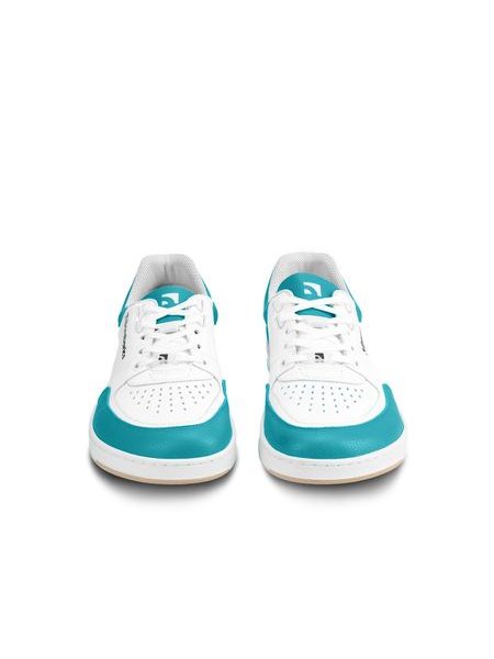 Ténis barefoot Barebarics Wave branco e turquesa-escuro