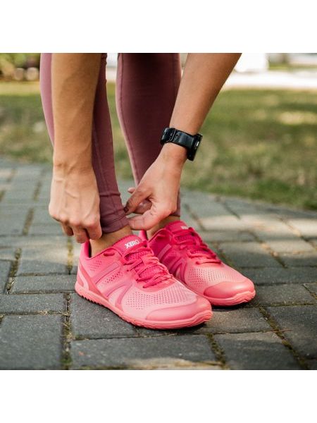 XERO SHOES HFS II Raspberry / Sunset Coral Gradient | Dámské sportovní barefoot tenisky