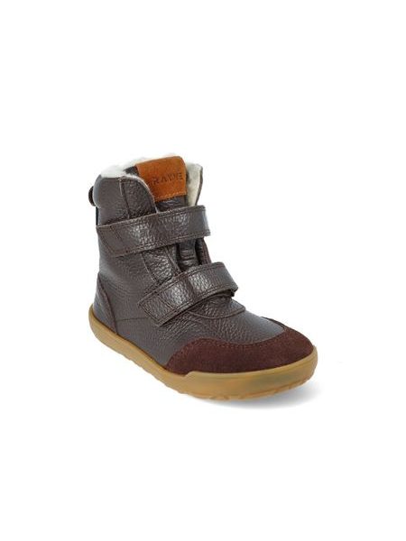 Kinder-Barfuß-Winterstiefel RAYVE LAHTI Dunkelbraun