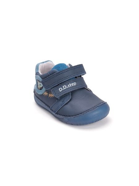 Dětské barefoot tenisky D.D.STEP S070-52576 Světle Modrá svítivá