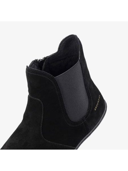Barefoot Zateplené Chelsea GROUNDIES® CAMDEN MID Černé