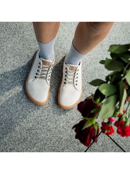 FRODDO SNEAKER VEGAN LACES II White | Barefoot tenisky
