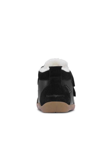 BUNDGAARD BLOOM Black | Dětské zimní zateplené barefoot boty
