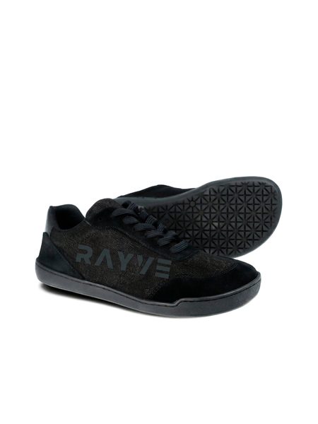 RAYVE CUPERTINO Black | Barefoot tenisky