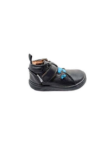Dětské Barefoot Celoroční boty PEGRES SKINNY SBF 62F černé