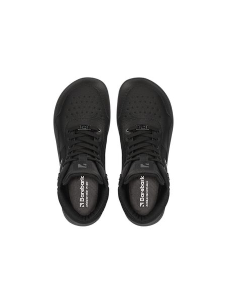 BAREBARICS URBAN EDGE  All Black  | Pánské kotníkové barefoot boty