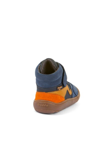 FRODDO TEX GO Blue Denim | Dětské celoroční barefoot boty