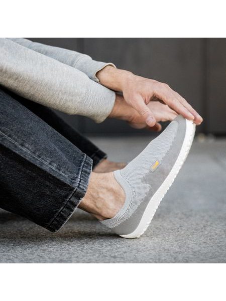 LEGUANO SCORE Grey | Barefoot tenisky